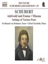 SCHUBERT, F.: Lied Edition 29 - Various Poets